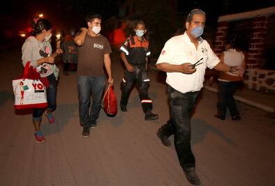 La Yerbabuena, la más afectada por acumulación de ceniza