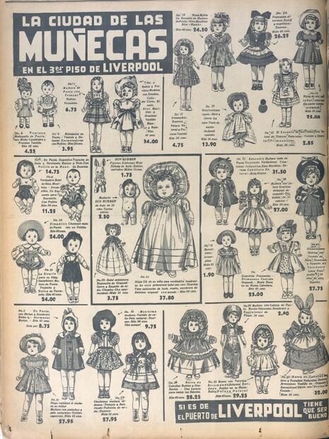 Así eran las antiguas muñecas mexicanas