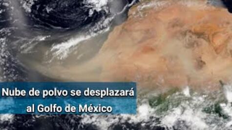 Nube de polvo del Sahara pasará sobre tres estados del país: Conagua