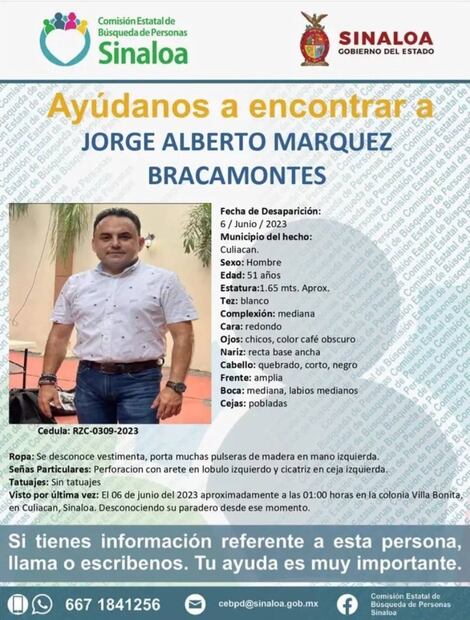 Jorge Alberto Márquez Bracamontes, vocalista de Los Nuevos Coyonquis