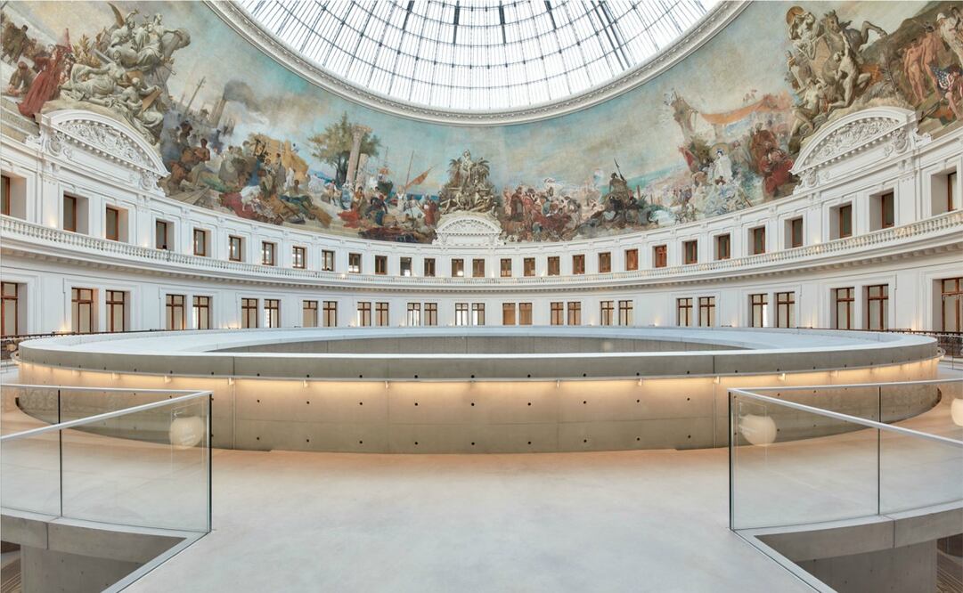 El museo Bourse of Commerce mantendrá la forma circular de su emblemático edificio original. Foto: Bourse of Commerce