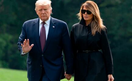 Trump y Melania encabezan Halloween en la Casa Blanca… sin cubrebocas 