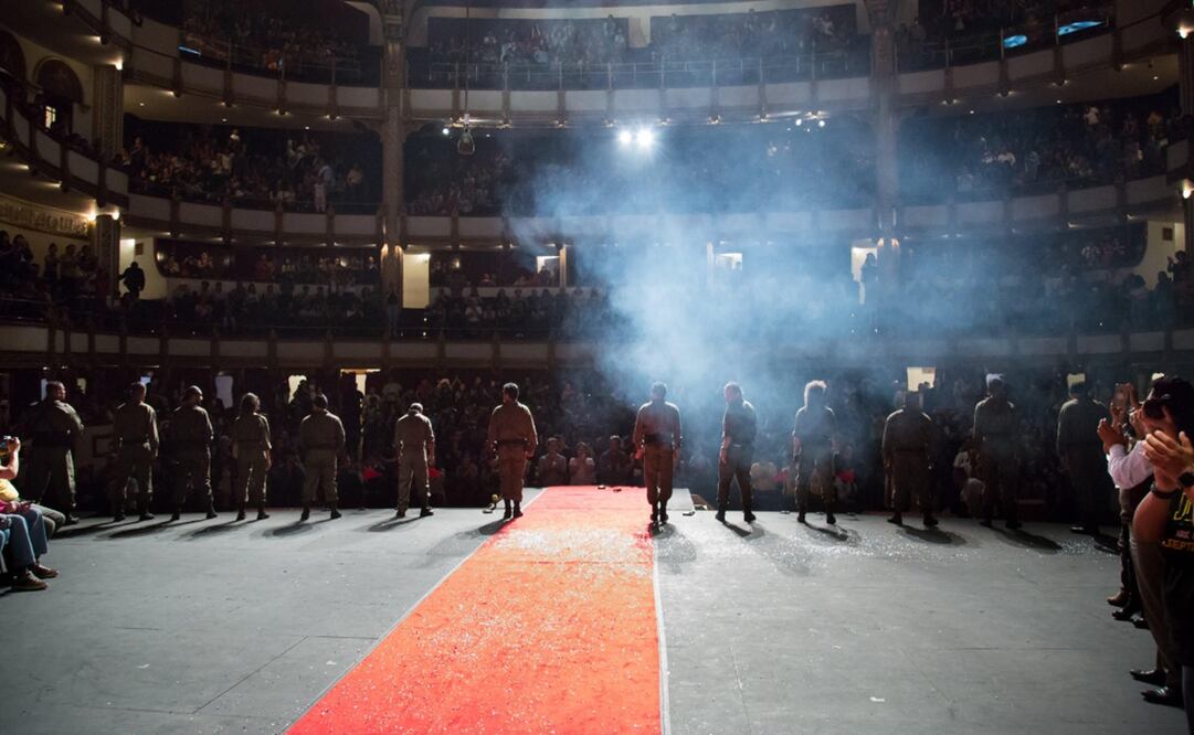Apuesta en escena de Ricardo III con la Compañía de Teatro Penitenciario. Crédito: Foro Shakespeare.