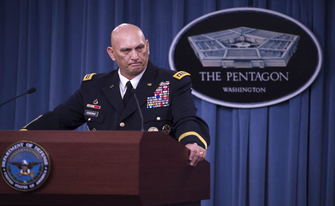 El general Ray Odierno durante su última rueda de prensa en el cargo celebrada en la sede del Pentágono. (Foto: Shawn Thew / EFE)