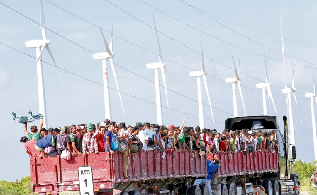 The National Human Rights Commission implemented precautionary measures to find the missing migrants and protect their integrity - Photo: Valente Rosas/EL UNIVERSAL