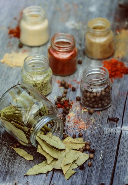 El laurel en la gastronomía. Fuente: Pixabay