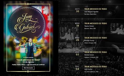 "Borra" Juan Gabriel fecha en el Zócalo