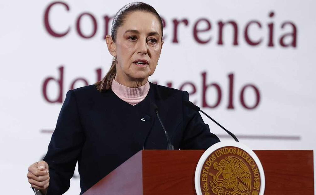 La presidenta de México, Claudia Sheinbaum Pardo, rechazó la decisión del Departamento de Transporte de Estados Unidos (USDOT) de cancelar 13 rutas aéreas de aerolíneas mexicanas hacia ese país, incluidas las que operan desde el Aeropuerto Internacional Felipe Ángeles (AIFA), al considerar que se trata de una medida unilateral e injustificada. Foto: Berenice Fregoso / EL UNIVERSAL.