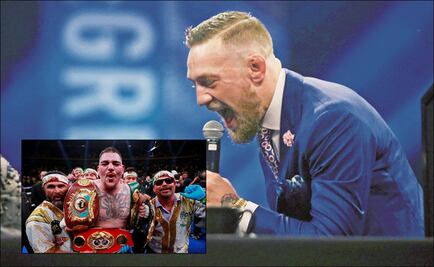 "Sé de primera mano lo fuerte que son los mexicanos", McGregor felicitó a Andy Ruiz