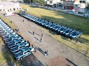 Refuerzan seguridad en Tlalpan; entregan 30 nuevas patrullas para tres sectores