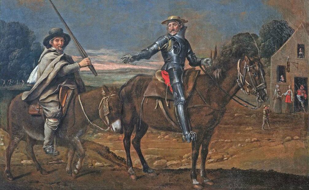 Don Quijote y Sancho pasaron bastante más necesidad, gastronómicamente hablando, que los personajes de Shakespeare. FOTO: EFE, Archivo EL UNIVERSAL.