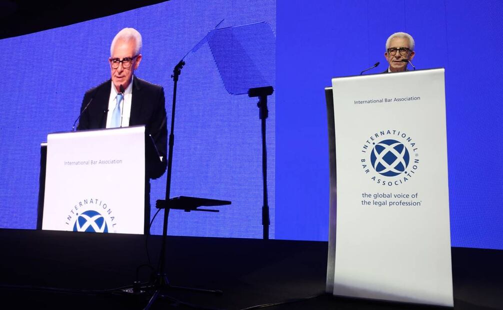 El expresidente de México, Ernesto Zedillo fue ponente en la inauguración IBA México el 15 de septiembre de 2024. Foto: Valente Rosas. EL UNIVERSAL