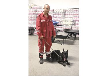 Capitán, con linaje de rescatista