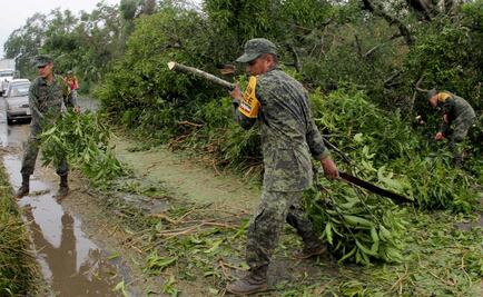 “Franklin” deja incomunicadas 43 comunidades en Veracruz