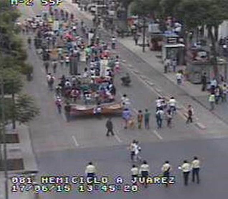 Foto tomada de @OvialCDMX