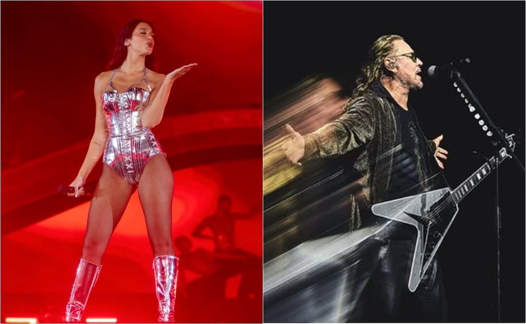 Dua Lipa y Maná.
Fotos: Ocesa e Instagram