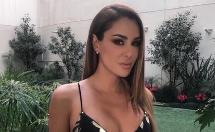 Ninel Conde goza libertad y playa en bikini