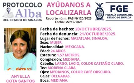 Confirman que cuerpo hallado en Mazatlán corresponde a maestra Anyella Cota; exigen colectivos aclarar su muerte