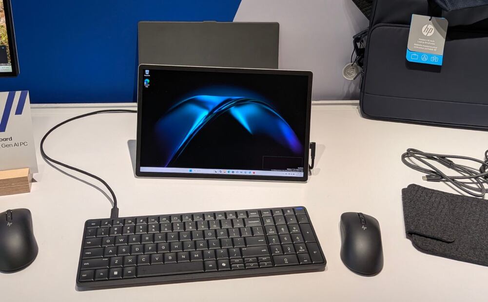 HP renueva su línea de laptops durante CES 2026. Foto: Jorge Arredondo