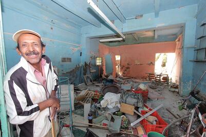 ‘Quedamos sin techo ni trabajo’