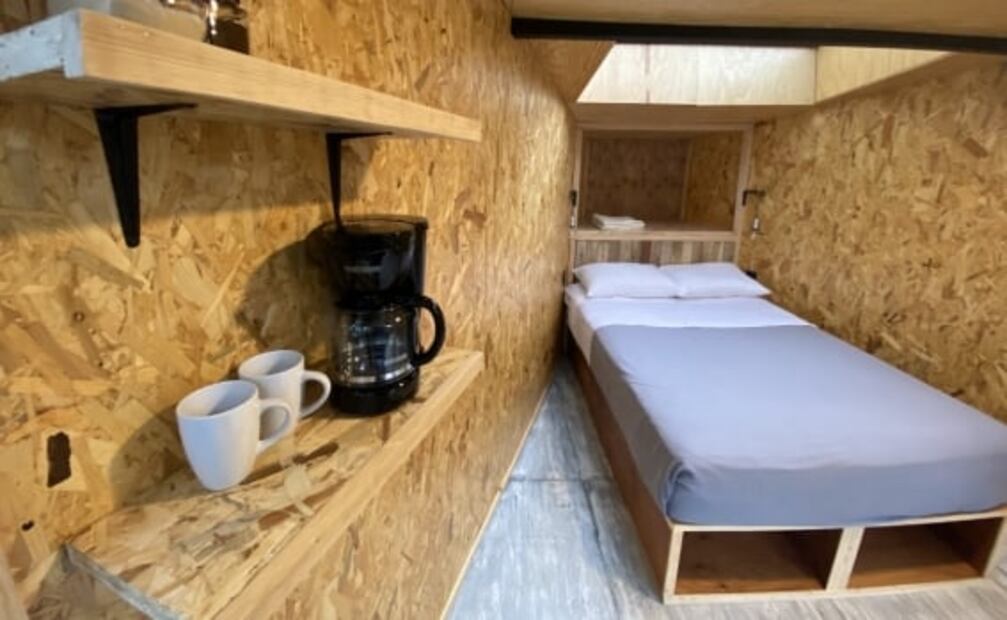 El glamping de Hidalgo con casas del árbol en el bosque
