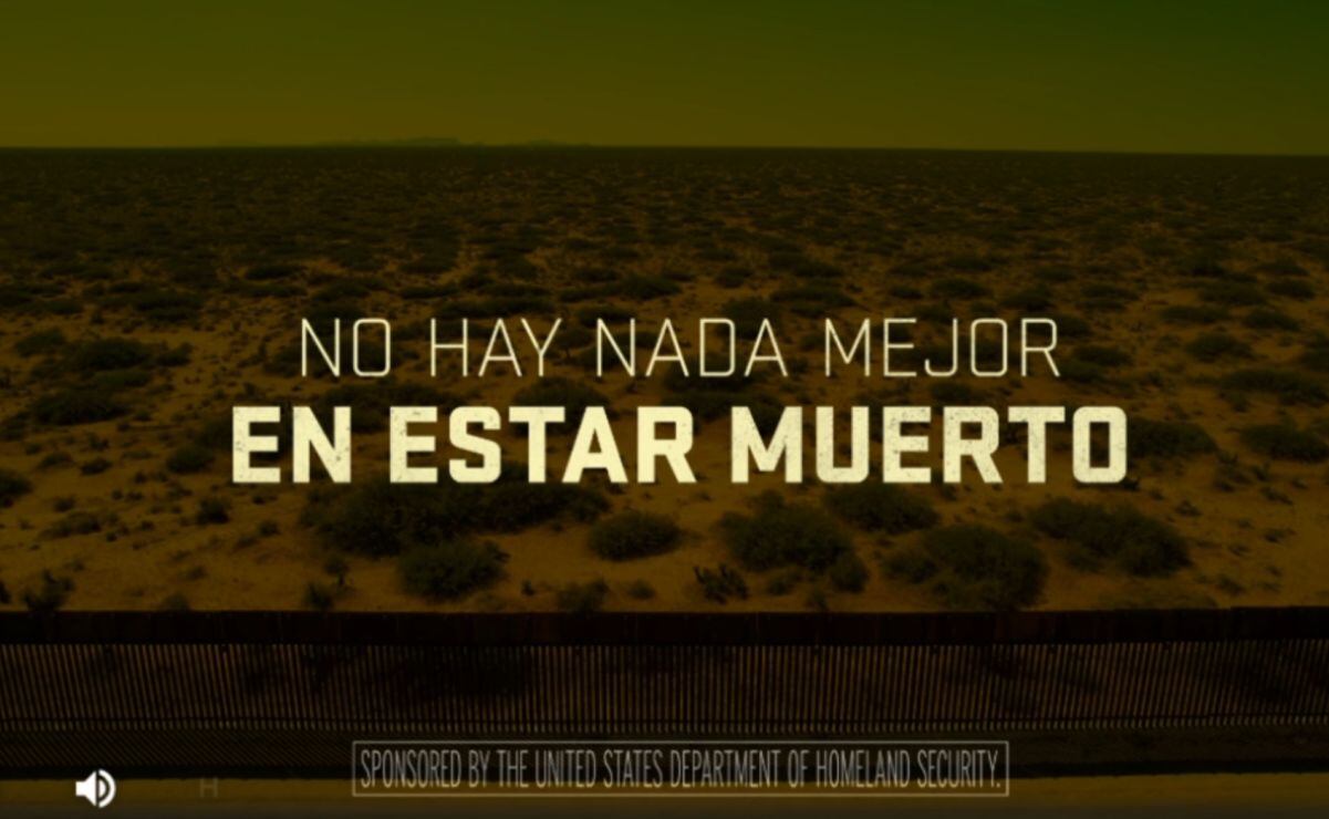 EU emprende de nuevo difusión de spots antimigrantes en portales web. Foto: Captura