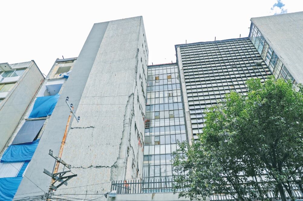 Hasta el sismo del 19 de septiembre, el edificio en la calle Acapulco 70, en la colonia Condesa, albergó por 47 años al Museo Histórico Judío y del Holocausto “Tuvie Maizel” (IVÁN STEPHENS. EL UNIVERSAL)