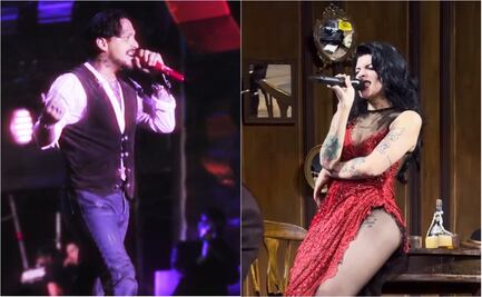Nodal decidió que Ángela no subiría a cantar en su concierto, luego de que gritaran "Cazzu, Cazzu": "mi esposa es parte del show cuando el público es de confianza"