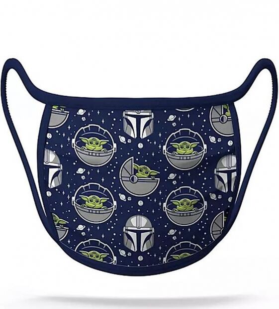 Así es el cubrebocas de Baby Yoda que todos quieren