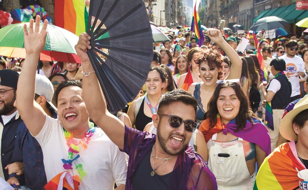 Marcha LGBTQ+ CDMX. Foto: Germán Espinosa EL UNIVERSAL
