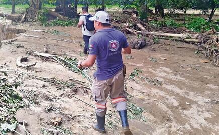 Tres municipios son afectados por temporal en Chiapas 