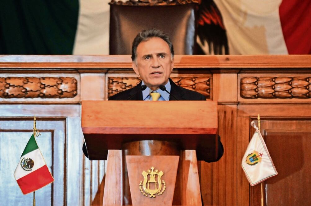 Pruebas. MIguel Ángel Yunes afirma que los videos que aportará son prueba lícita porque “yo los grabé” (MIGUEL ÁNGEL CARMONA. EL UNIVERSAL)