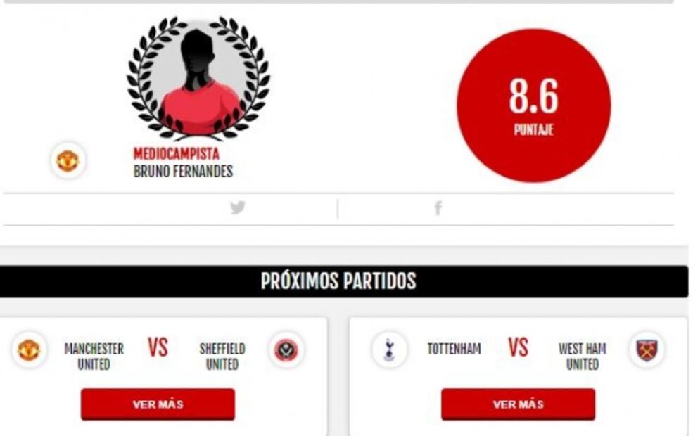 Manchester United reparte puntos con el Tottenham