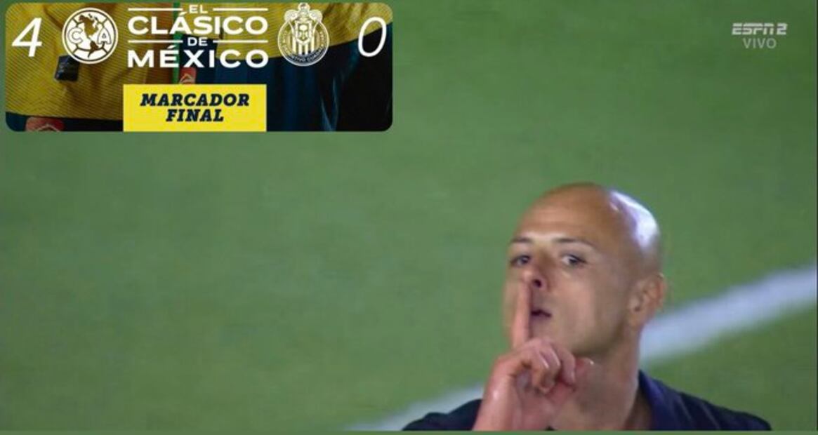 América goleó a Chivas; los MEMES se burlan del equipo rojiblanco por su actuación