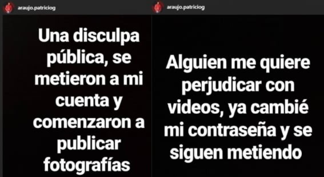 Hackean al 'Pato' Araujo y filtran sus fotos desnudo