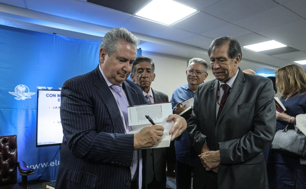 El pasado jueves 27 de marzo Leonardo Curzio participó en una charla exclusiva con suscriptores de EL UNIVERSAL. | FOTO: Gabriel Pano.