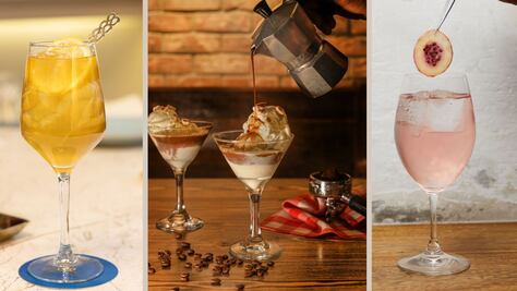 Coctelelería para aliviar el calor de primavera