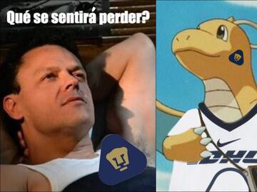 Pumas le pasa por encima al León con tremenda goleada y se gana los mejores memes