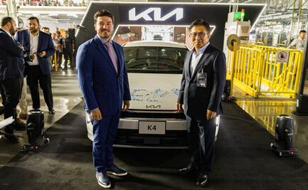 KIA celebra récord de producción de 2 millones de vehículos en NL; presenta modelo K4