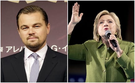 Leonardo DiCaprio  respalda a Hillary Clinton