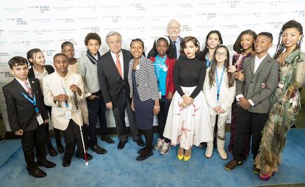 Niños piden en la ONU ser escuchados en la toma de decisiones 