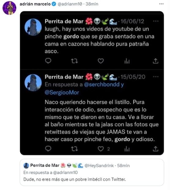 Adrián Marcelo se lanza contra quienes lo critican por comentarios "gordofóbicos" 