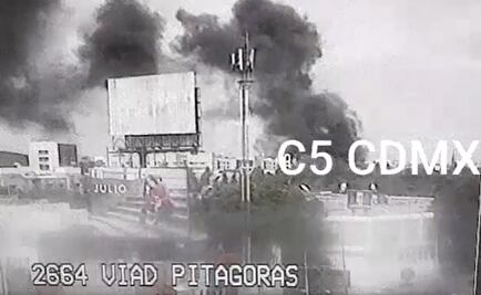 Llantera se incendia por explosión de tanque de gas en la Doctores