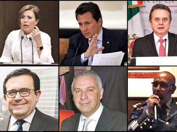 Seis cercanos a Peña Nieto, bajo lupa de la Fiscalía