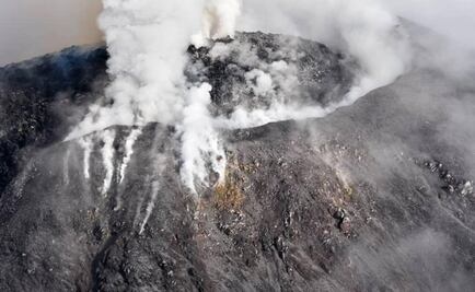 New volcanic dome causes landslides and lava flow at Colima Volcano