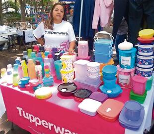 … y para Silvia, vender Tupper es motivo de orgullo