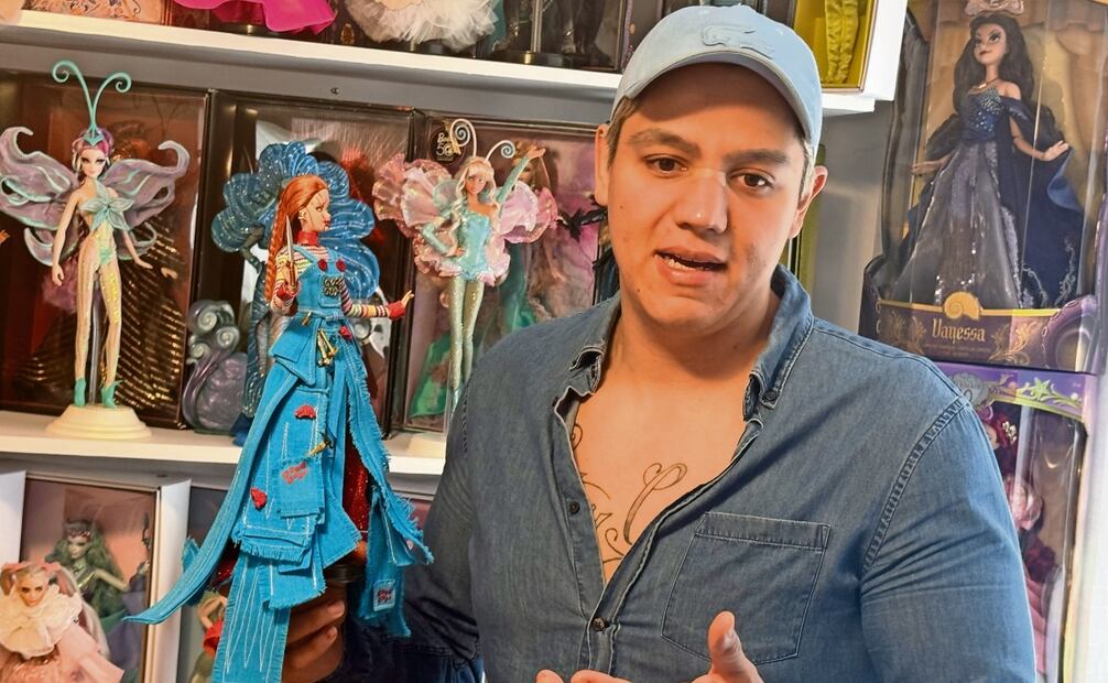 Servando cuenta con dos talleres, uno en
Pachuca, donde se encuentra su
colección y otro más en la Ciudad de
México. Foto: Dinorath Mota / EL UNIVERSAL