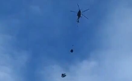 VIDEO Muere joven cadete de la Marina al no abrir su paracaídas