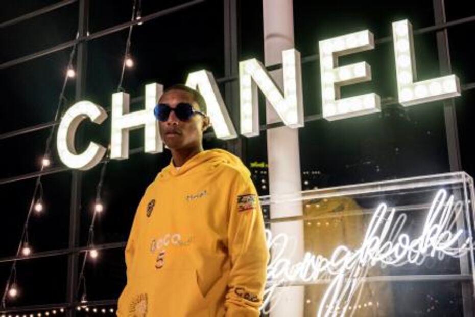 Pharrell Williams anuncia colaboración con Chanel y esto es lo que se sabe hasta el momento