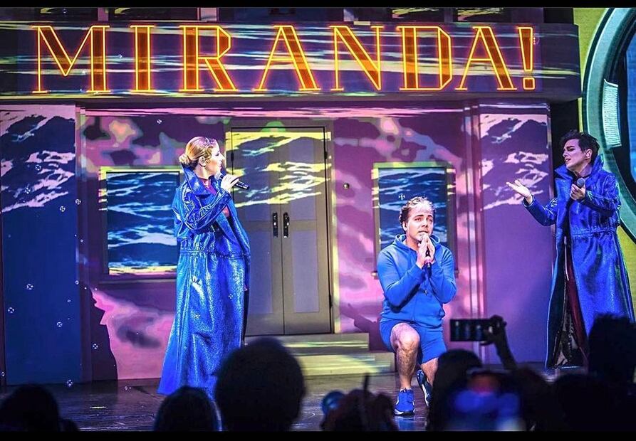 Cristian Castro en el show de Miranda (Fuente Instagram @cristiancastro)